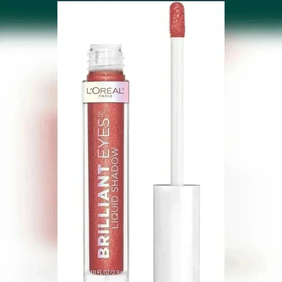 L'Oreal Brilliant Eyes Liquid Eyeshadow-Radiant Ruby (New) - Picture 3 of 10